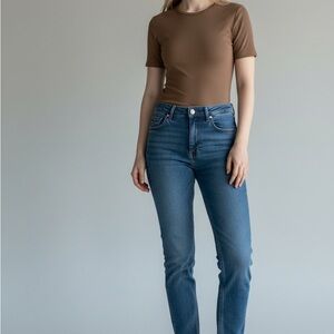 Women's OQQ Brown Bodysuit. Never worn.